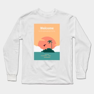 Welcome to pterodactyl home Long Sleeve T-Shirt